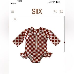 Siix collection rashguard swimsuit